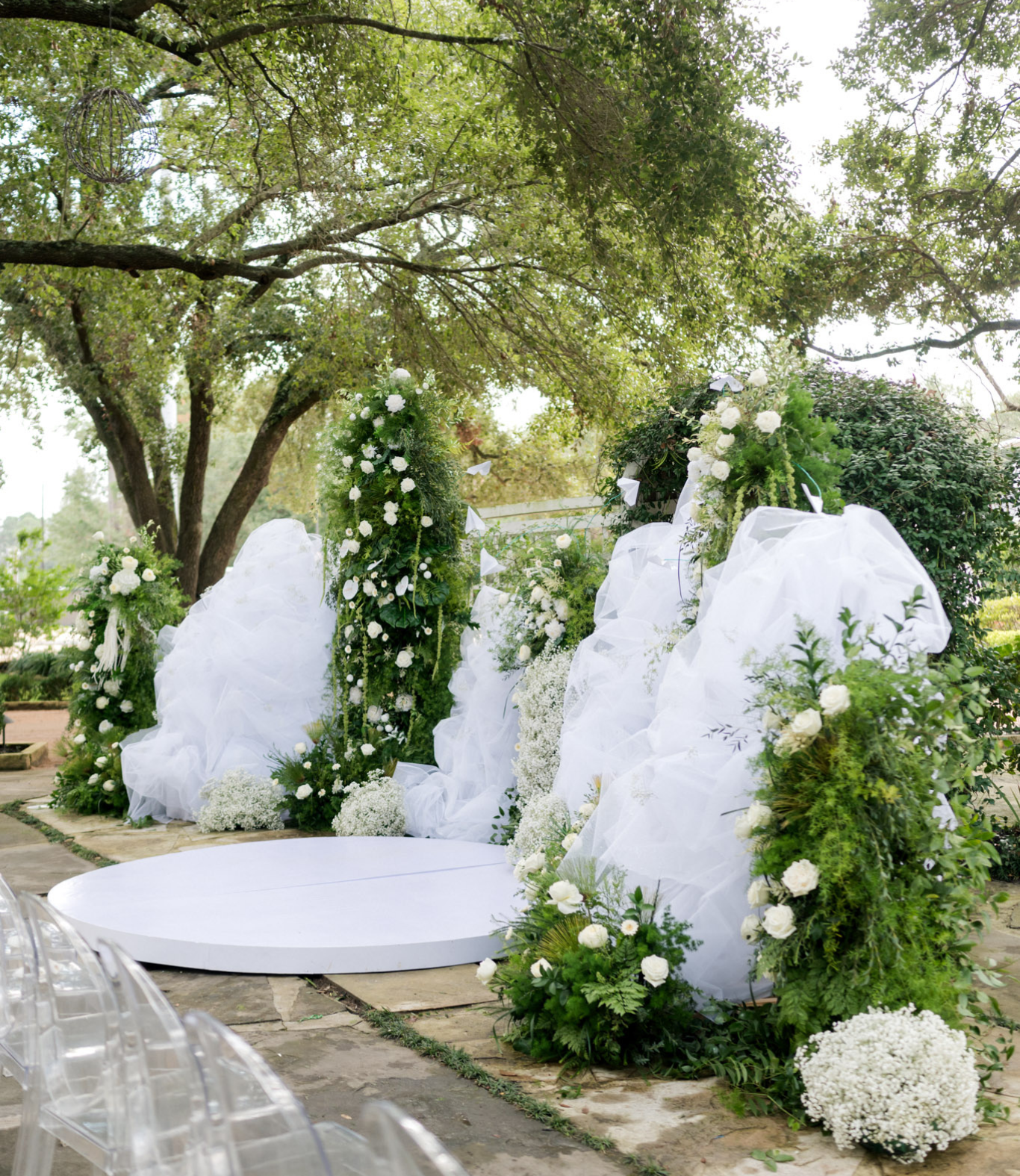 luxury wedding decoration in houston