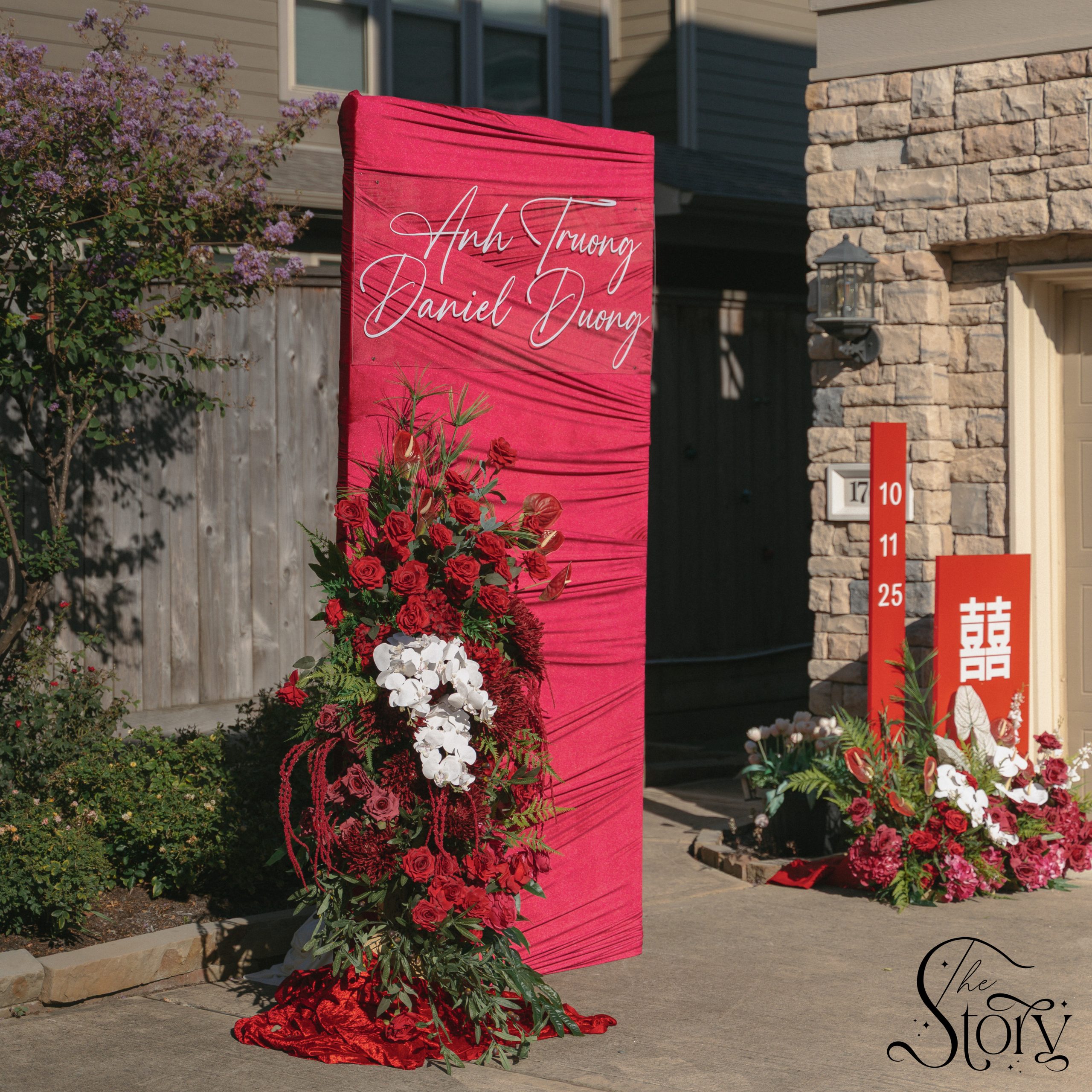 custom wedding decoration in Houston