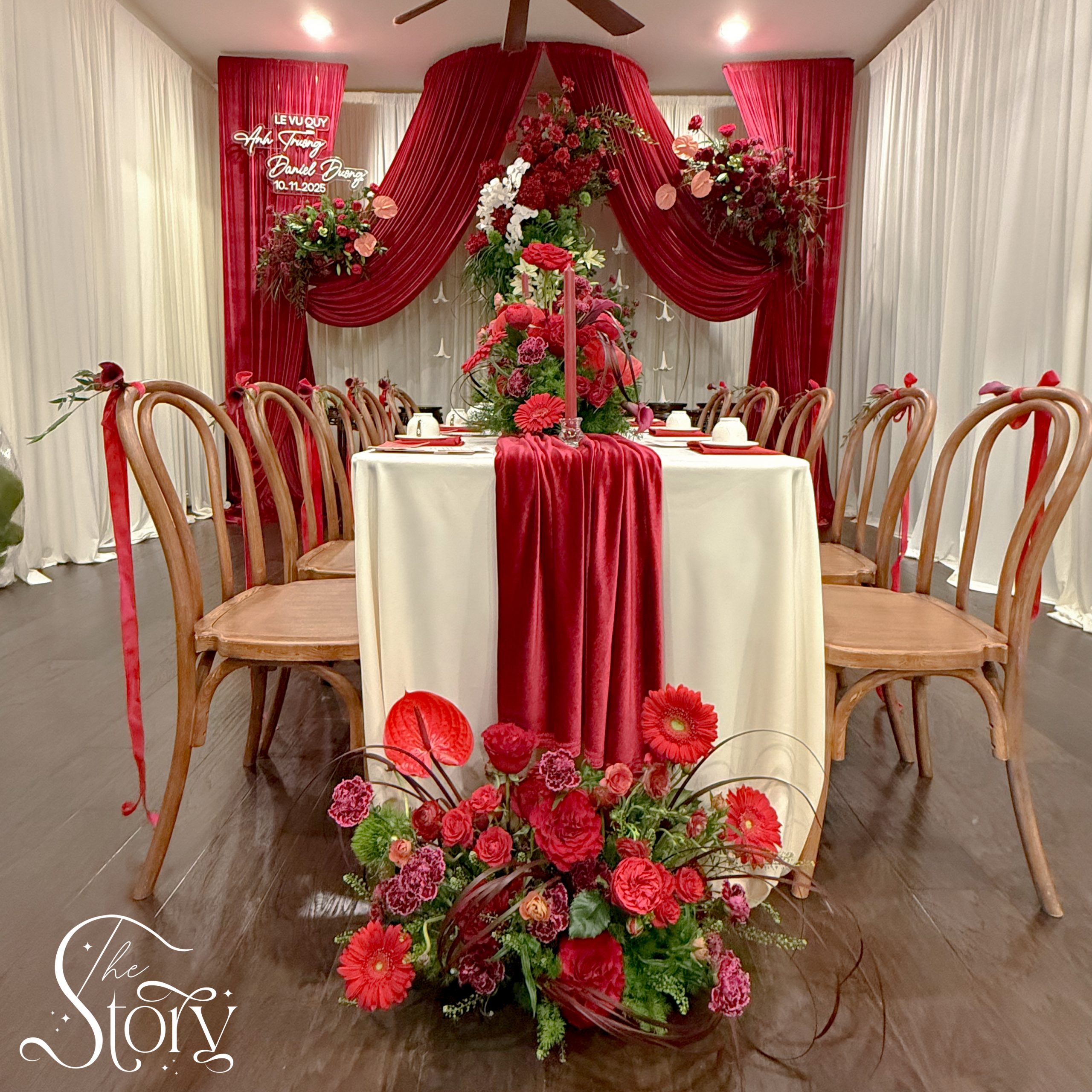custom wedding decoration in Houston
